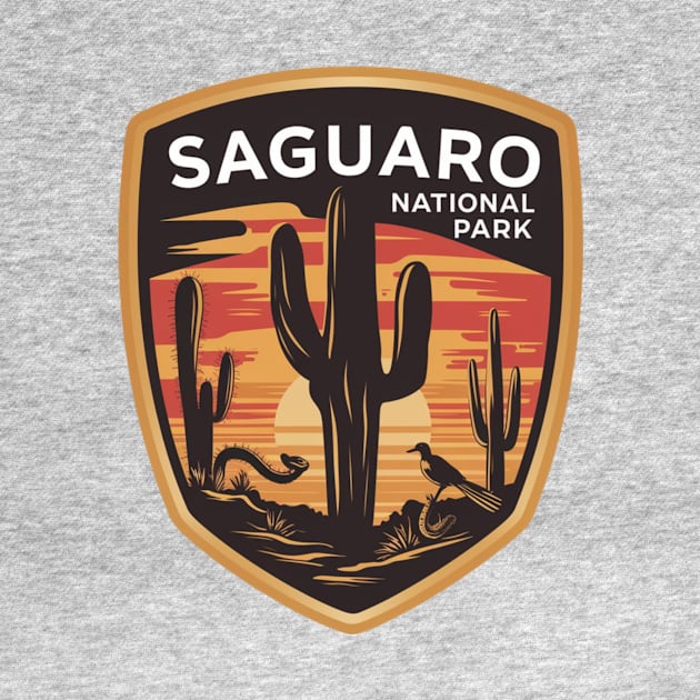 Saguaro National Park Emblem by Perspektiva